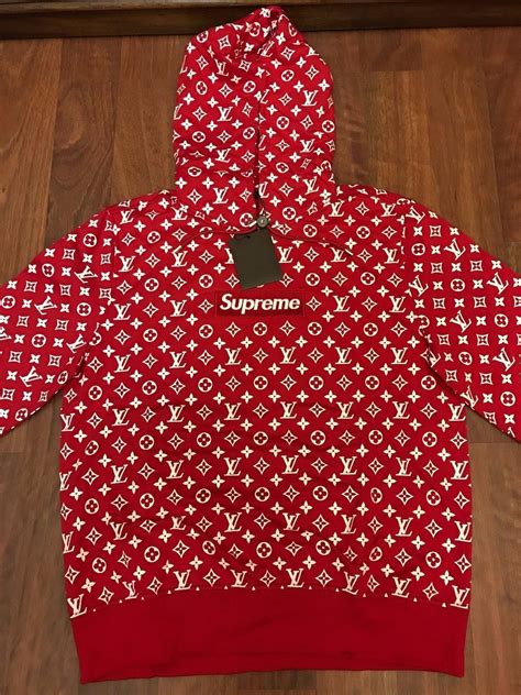 supreme lv blue coat|supreme x louis vuitton hoodie.